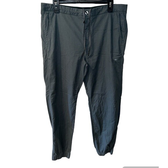 Mack Weldon Pants Mens Sz XL Drawstring Jogger Daily Wear Cotton Greyish Comfy - Picture 1 of 10